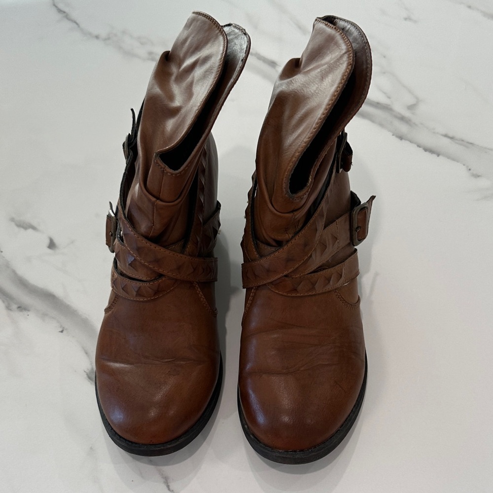 MIA Brown Women's Combat Boots
